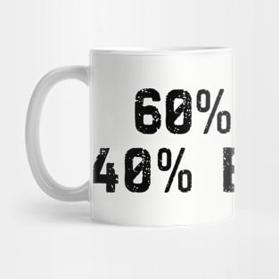 60/40 Portfolio Allocation Bitcoin Mug